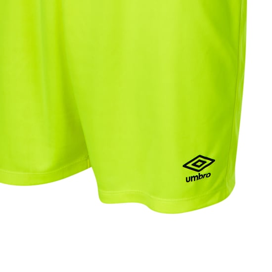 Umbro Childrens/Kids Club II Shorts (Safety Yellow/Carbon) - Image 3