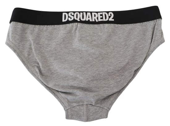 Dsquared² Gris Calzón Ajustado de Algodón con Logo DSURF para Hombre - Image 3