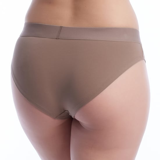 Calzones de algodón elásticos para mujer con logo 50502754 - Image 3