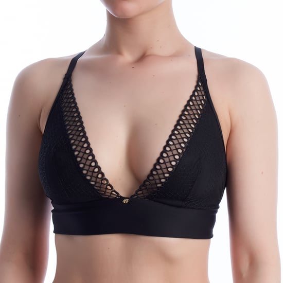 Sujetador Bralette de Ojal para Mujeres con Encaje 50540428 - Image 1