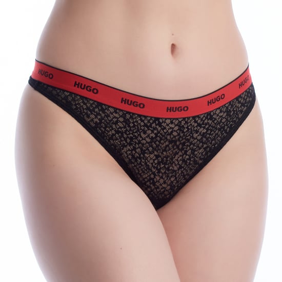 Pack de 3 Tangas de Encaje para Mujer con Logo 50535265 - Image 2