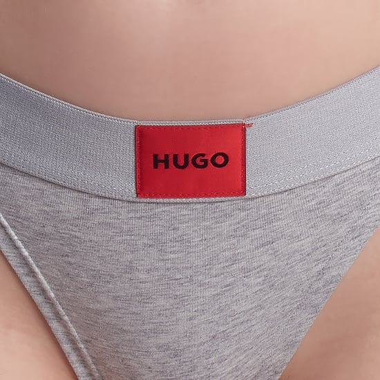 Tanga de algodón elástico para mujer con logo 50492326 - Image 2