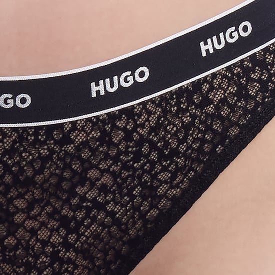 Paquete de 3 Tangas de Encaje para Mujer con Logo 50535265 - Image 3