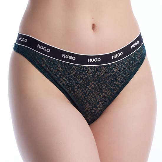 Paquete de 3 Tangas de Encaje para Mujer con Logo 50535265 - Image 5