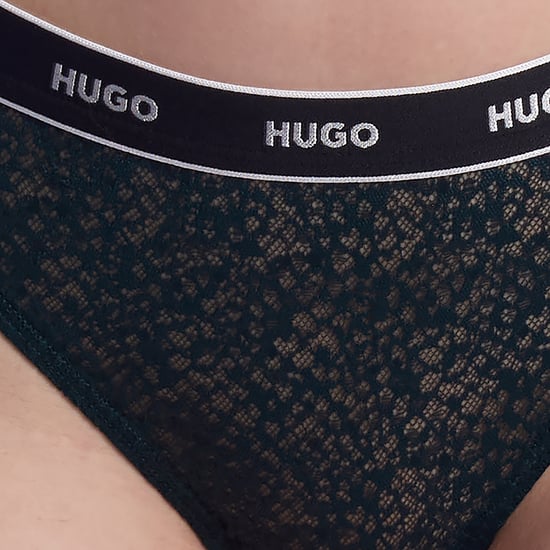 Paquete de 3 Tangas de Encaje para Mujer con Logo 50535265 - Image 6
