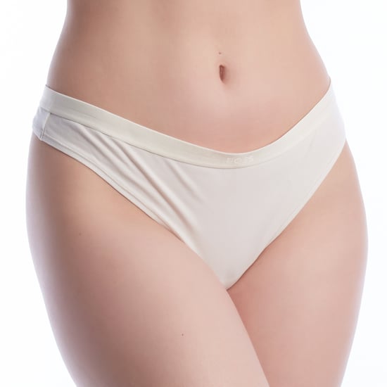 Paquete de 3 Tangas de Algodón Elástico para Mujer con Logo 50510030 - Image 5