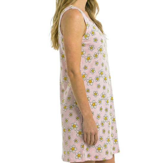Camisa de noche sin mangas de algodón para mujer KL45400 - Image 3