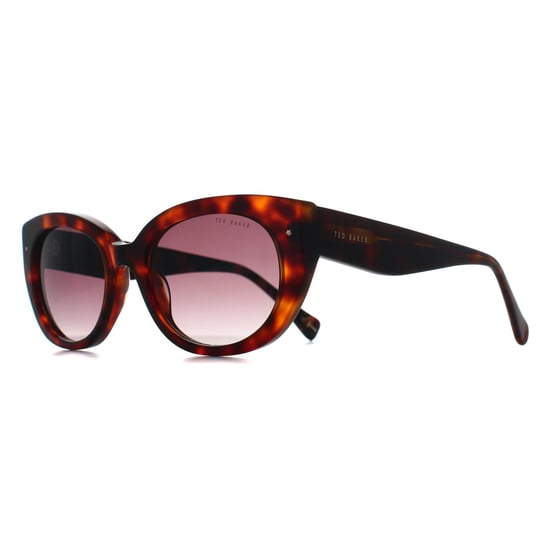 Ted Baker Oval Mujeres Tortoise Marrón Degradado TB1737 - Image 2
