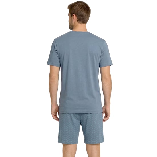 Pijamas cortos de algodón para hombre - Verano KL30000 - Image 3