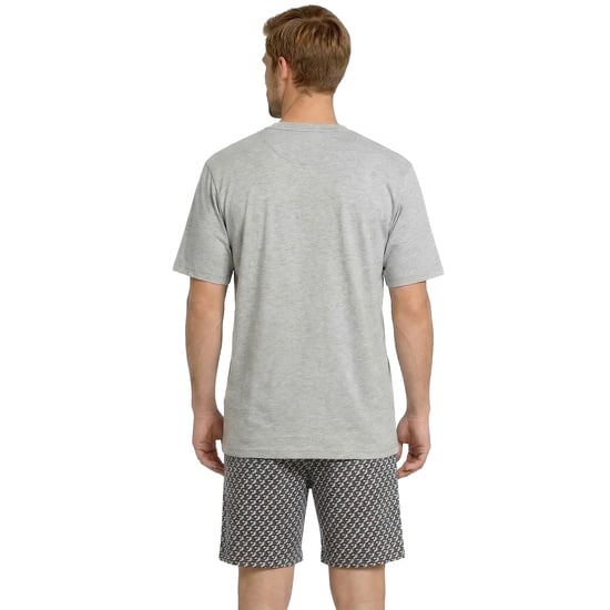 Pijamas cortos de algodón para hombre de verano KL30000 - Image 2