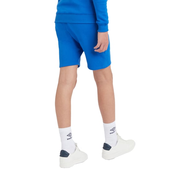 Umbro Childrens/Kids Club Leisure Shorts (Royal Blue/White) - Image 2