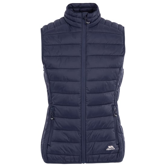 Trespass Womens/Ladies Teeley Packaway Gilet (Navy) - Image 1
