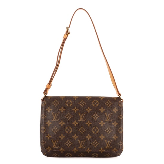 Louis Vuitton Musette Tango en Brown Lienzo recubierto - Image 1