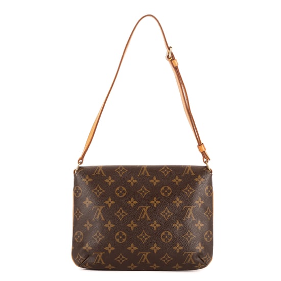 Louis Vuitton Musette Tango en Brown Lienzo recubierto - Image 5