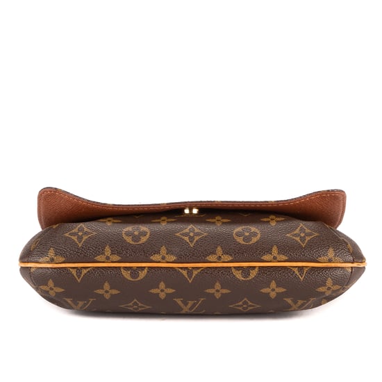 Louis Vuitton Musette Tango en Brown Lienzo recubierto - Image 6