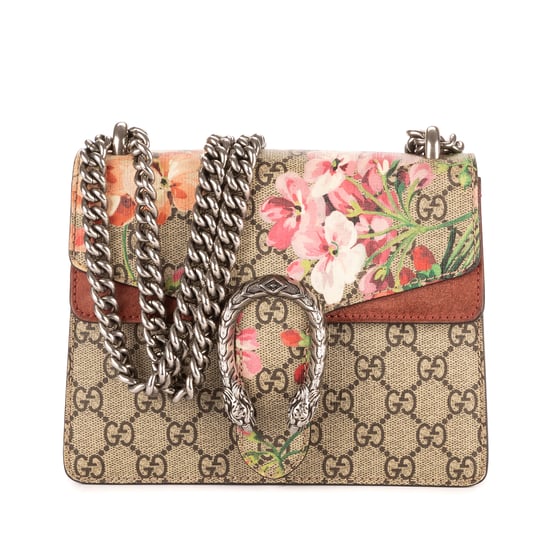 Gucci Blooms Dionysus Mini en Beige/Borgoña Lienzo recubierto - Image 1