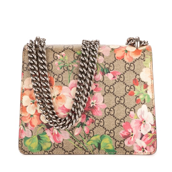 Gucci Blooms Dionysus Mini en Beige/Borgoña Lienzo recubierto - Image 5