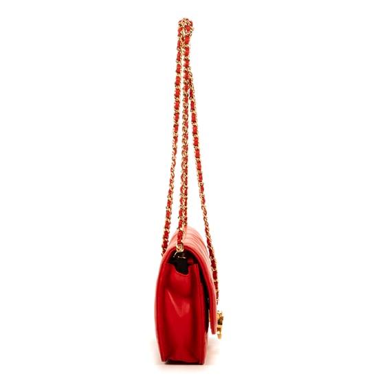 Chanel WOC CC en Red Cuero de ternero - Image 5
