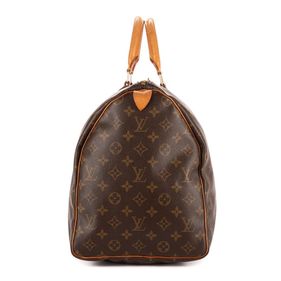 Louis Vuitton Keepall 50 en Brown Lienzo recubierto - Image 3