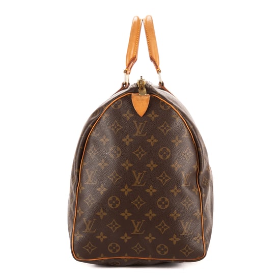 Louis Vuitton Keepall 50 en Brown Lienzo recubierto - Image 4