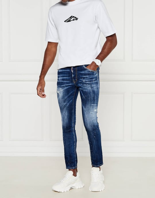 Jeans Slim Fit Desgastados Skater - Image 2
