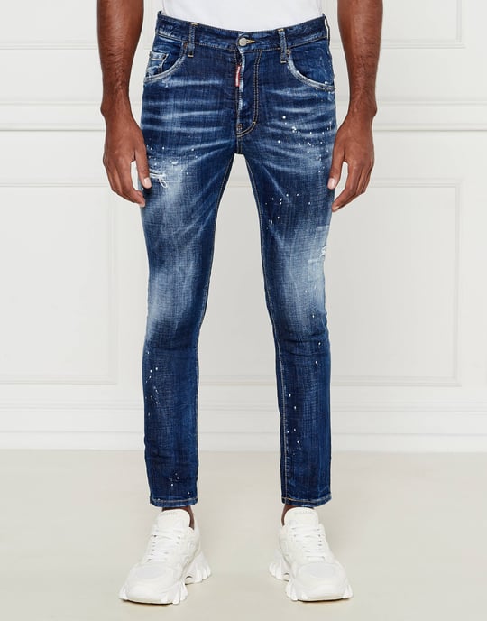 Jeans Slim Fit Desgastados Skater - Image 3