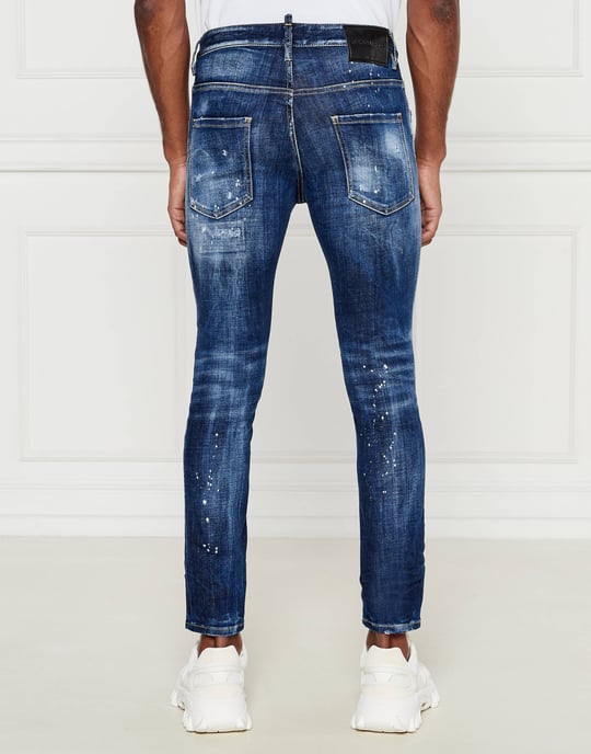Jeans Slim Fit Desgastados Skater - Image 4