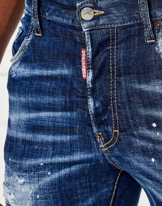 Jeans Slim Fit Desgastados Skater - Image 5