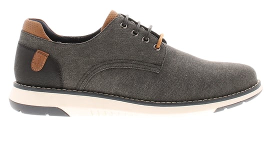 Zapatos de hombre Hush Puppies de lona con almohadilla de memoria Bruce gris - Image 2