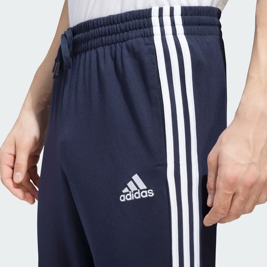 Men's adidas Essentials Single Jersey Pants in inkwell - Image 5