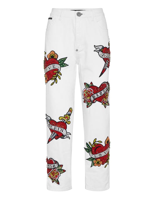 Vaqueros Mom Fit Love - Image 1