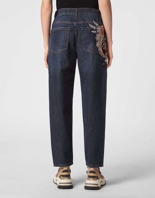 Vaqueros Mom Fit Paisley - Image 3
