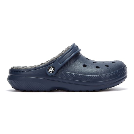 Crocs Classic Lined Clogs Mens Navy - Image 5