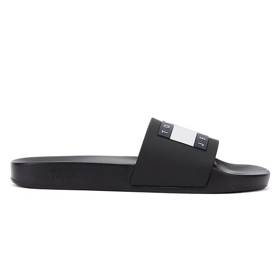 Sandalias negras Tommy Hilfiger Tommy Jeans Pool para hombre - Image 4