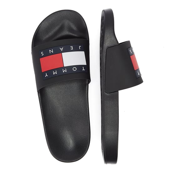 Sandalias negras Tommy Hilfiger Tommy Jeans Pool para hombre - Image 6