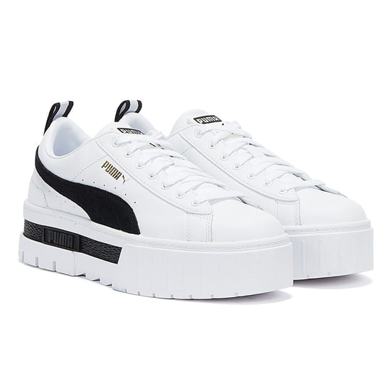 Zapatillas Puma Mayze para mujer blancas / negras - Image 1