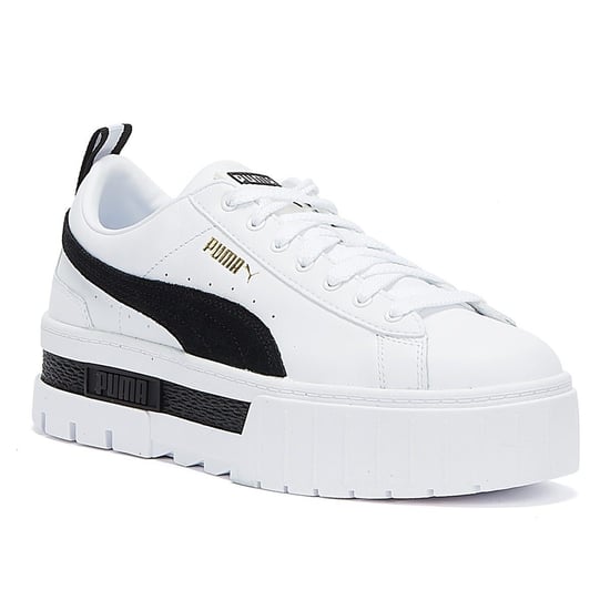 Zapatillas Puma Mayze para mujer blancas / negras - Image 2