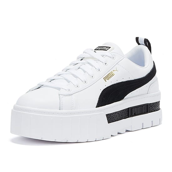 Zapatillas Puma Mayze para mujer blancas / negras - Image 3