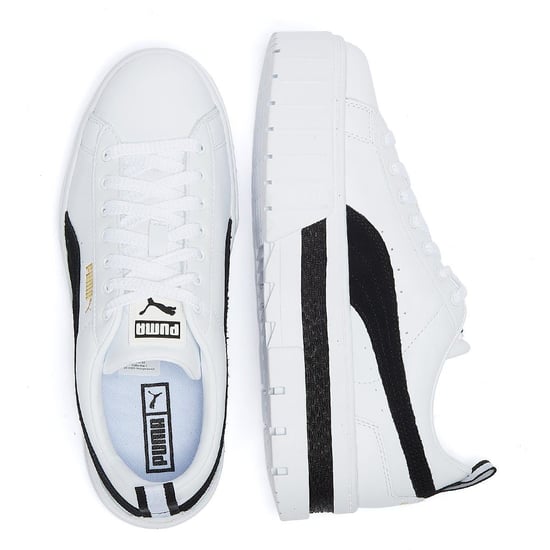 Zapatillas Puma Mayze para mujer blancas / negras - Image 6