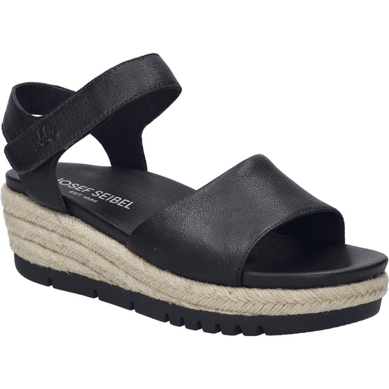 JOSEF SEIBEL Señoras Sandalia Miranda 02 en negro - Image 1