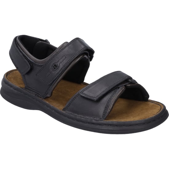 JOSEF SEIBEL Hombres Sandalia Rafe en negro - Image 1