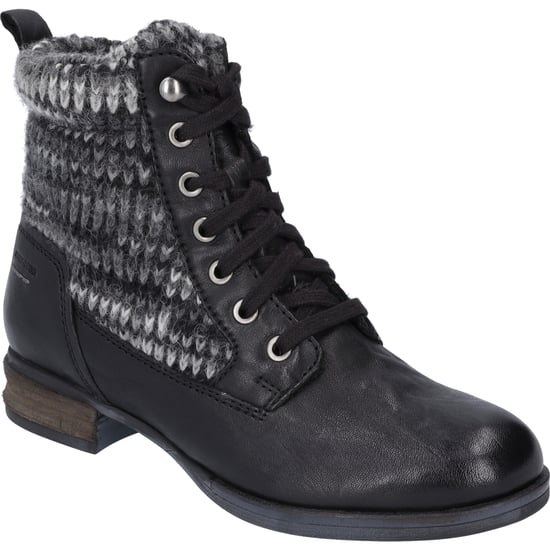 JOSEF SEIBEL Señoras Botín Sanja 17 en negro - Image 1