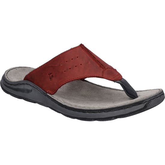 JOSEF SEIBEL Hombres Separadores de dedos Maverick 05 en rojo - Image 1