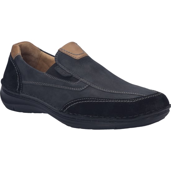 JOSEF SEIBEL Hombres Zapato bajo Anvers 67 en negro - Image 1
