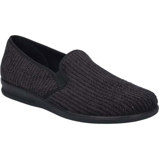 JOSEF SEIBEL Hombres Zapatilla Belfort 122 en negro - Image 1
