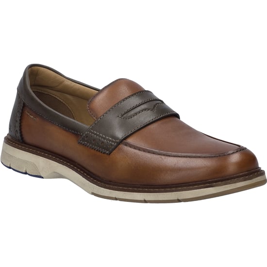 JOSEF SEIBEL Hombres Zapatilla Stuart 08 en marrón - Image 1