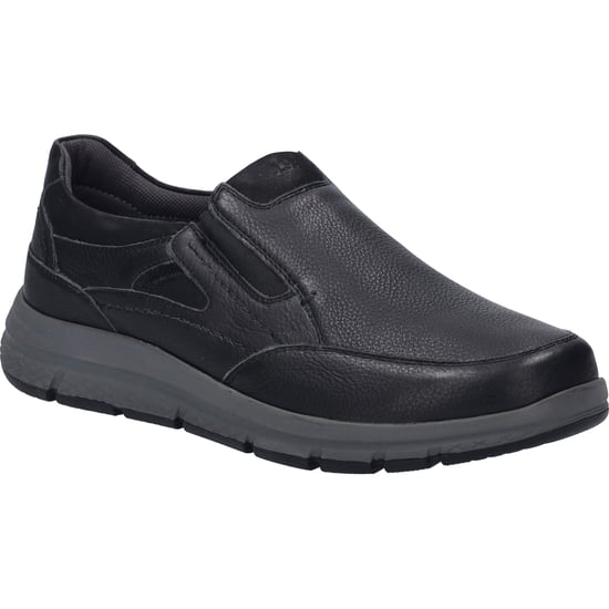 JOSEF SEIBEL Hombres Zapatilla Giuseppe 09 en negro - Image 1