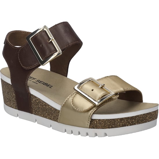 JOSEF SEIBEL Señoras Sandalia Quinn 02 en oro - Image 1
