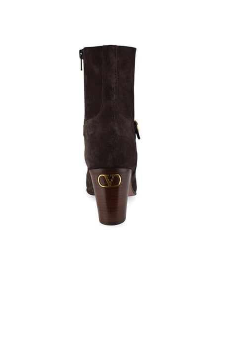 Valentino Garavani Patties 75 botas Marrón - Image 4