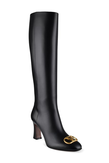 Valentino Garavani Botas Vlogo Negro - Image 2
